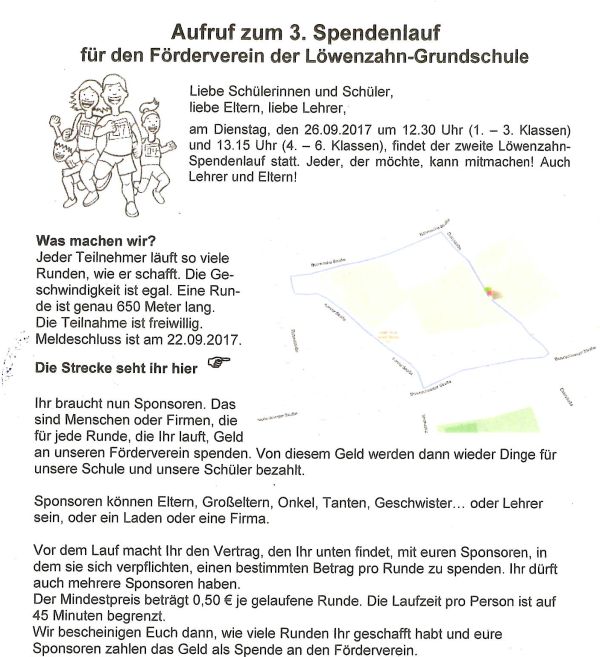 Spendenlauf