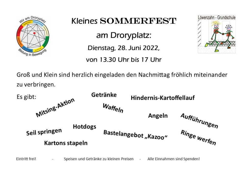 Kleines Sommerfest