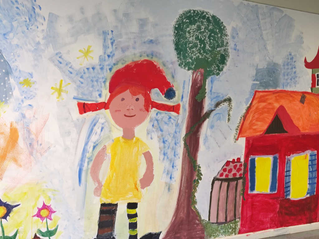 Kunstprojekt Pippi Langstrumpf